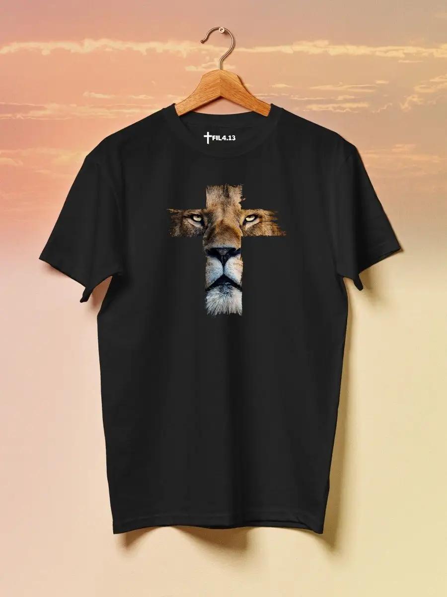 Black T-shirt with Volchok print XL