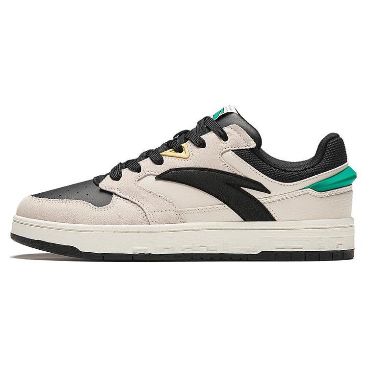 

Новые нескользящие износостойкие низкие кеды для скейтборда Anta, мужские, черно-серые 112418051-3 43