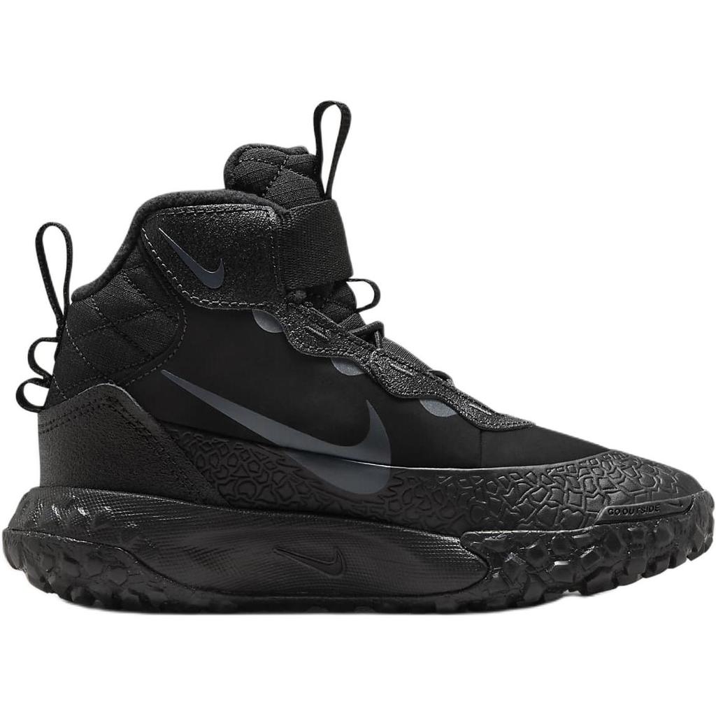 New Nike Anti Slip Wear Resistant Kids' Boots Black Gray Children Aged 3 7 Years Old FV4174-001