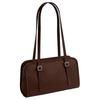 Coach Swing Zip 25 Zipper Closure Leather Underarm Handbag Women Handbags Maple-Red CM565-LHMPL