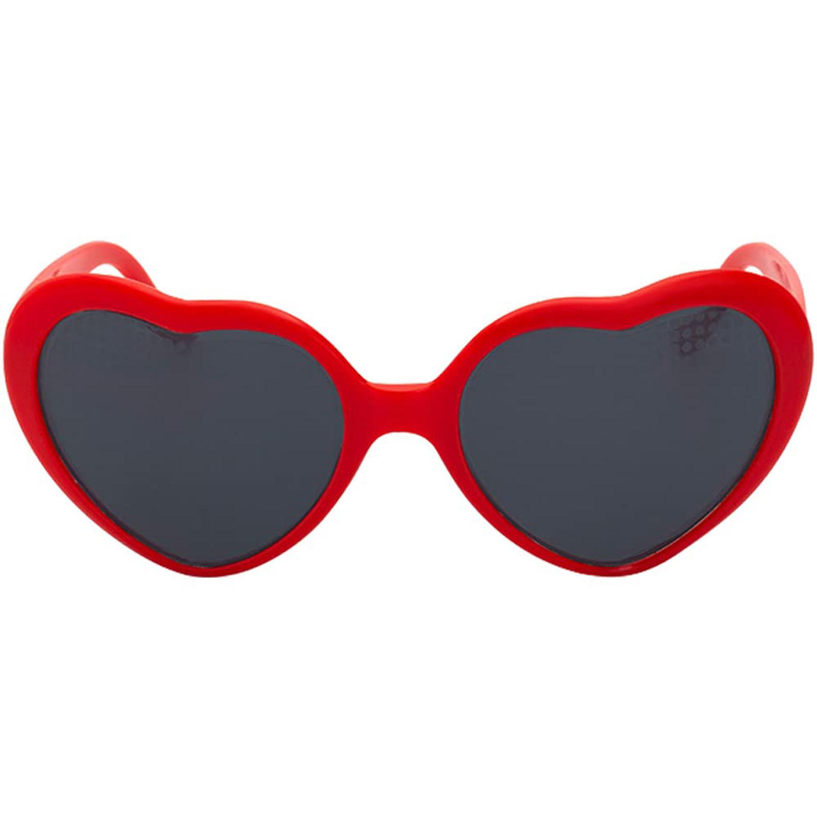 

Дифракционные очки с эффектом сердца, очки со специальным эффектом Rave Party, музыкальным фестивалем, изменяющие свет очки One Size красный