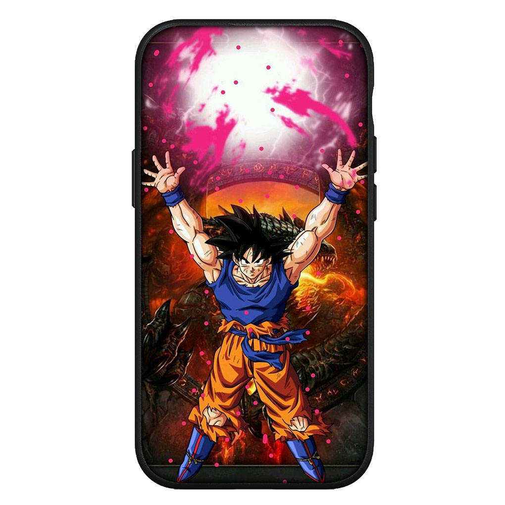Cover for iPhone 16 15 Xiaomi Redmi Note 14 13 12 11 Pro Max 16e Samsung Galaxy S25 S24 S23 Moto OPPO Huawei Dragon Ball DragonBall Z Goku Phone Case