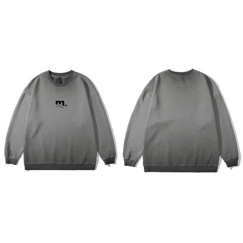 

Толстовка с круглым вырезом, с принтом в американском винтажном стиле, мужская футболка -- Легкая и устойчивая к сминанию, универсальный джемпер с длинным рукавом для поездок 7XL