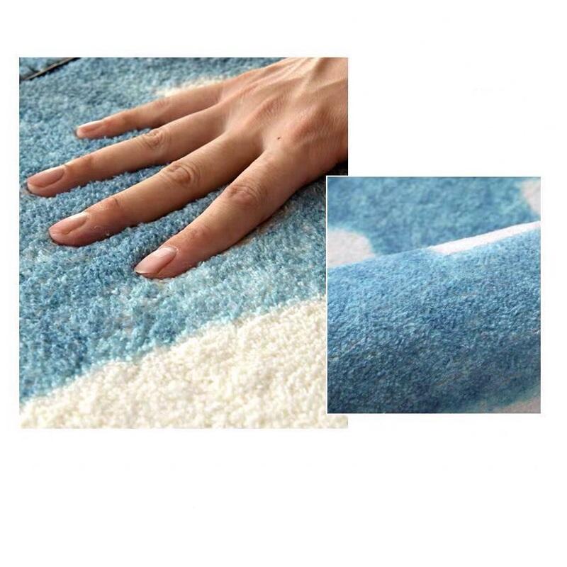 Minimalist Large Area Living Room Carpet Modern Decoration Home Plush Non-slip Rug 200x300cm Thickening Floor Mat Washable Tapis