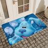 Blue Clues Room Mats Cheaper Anti-slip Modern Living Room Balcony Printed Welcome Rug