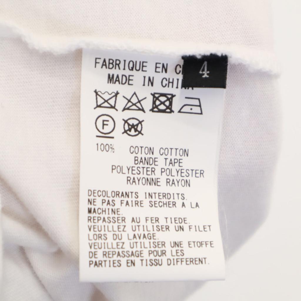 Ground Y Short sleeve Back design T-shirt 4 white Men's Used