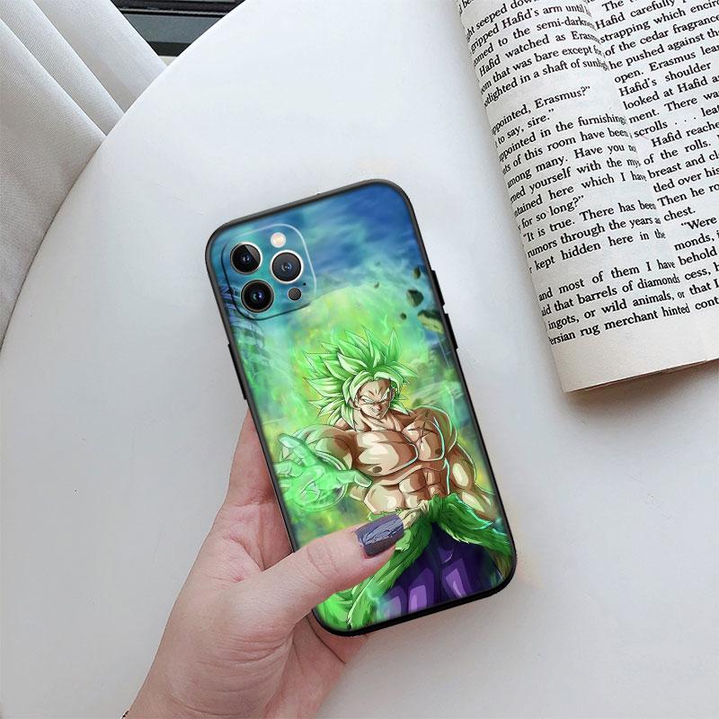 Dragon Ball BROLY Nuova Custodia per Telefono di Alta Gamma per iPhone 16 15 14 13 Pro Max Plus Mini