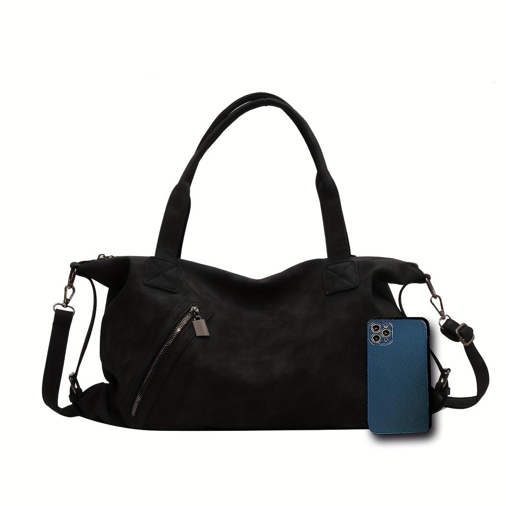 Leichte Vintage-Handtasche, Reisetasche mit großem Fassungsvermögen, Reisetasche für Geschäftsreisen, Umhängetasche für Outdoor-Sport, Schwimmen und Fitness