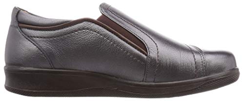 Spors SP2530 Women's Wide Walking Shoes, Medium Gray, 22.5 cm, 3E