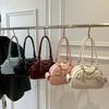 Hand carry high-end bowling bag women's spring and summer new fashion versatile shoulder bag trendy casual messenger bag