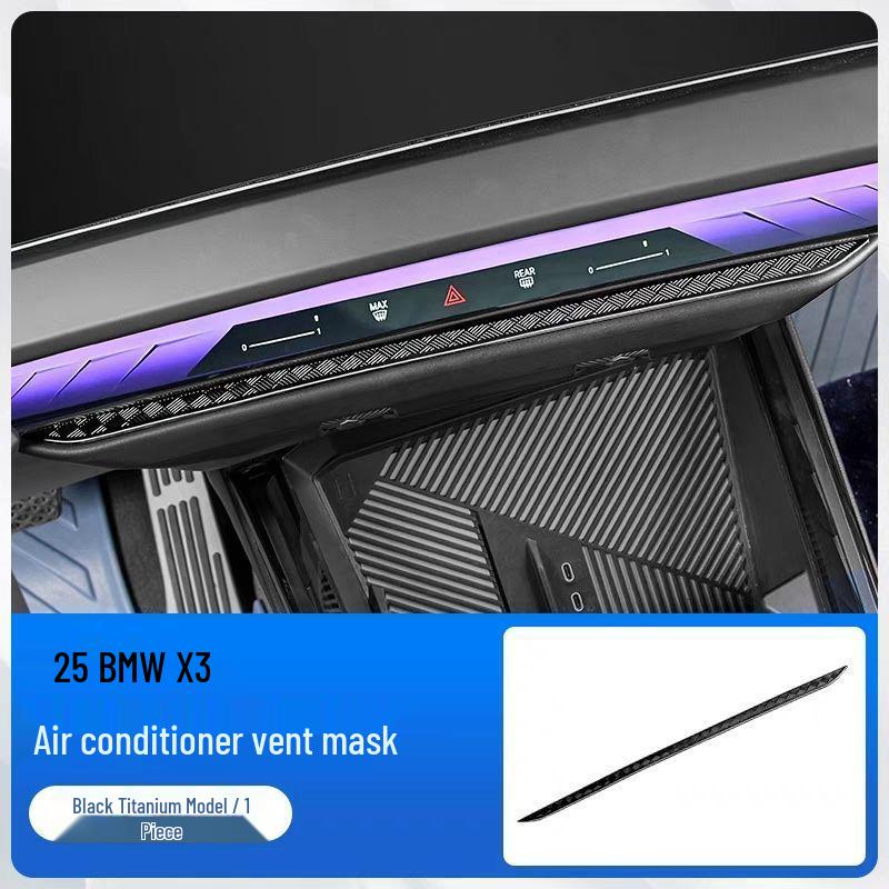 BMW X3 A-Säule Lüftungsschlitz Abdeckung Staubschutz Dekorative Folie (25 Stück)