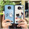 Durable Protective Phone Case For MOTO Z4 Play Graffiti Phone Pouch Cartoon Anti-knock TPU Waterproof Cute Soft Case