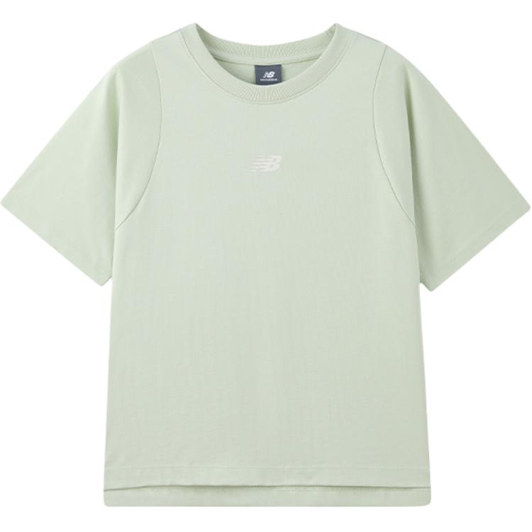 New Balance T Shirt Women s Light Green AWT52371-NUM L