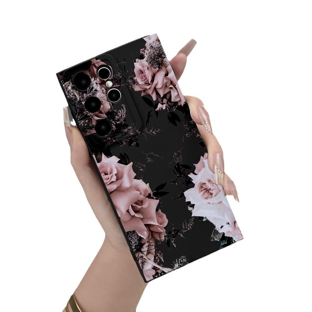 Samsung S23A55 Ink Rose Anti-Fall Full Lens Case