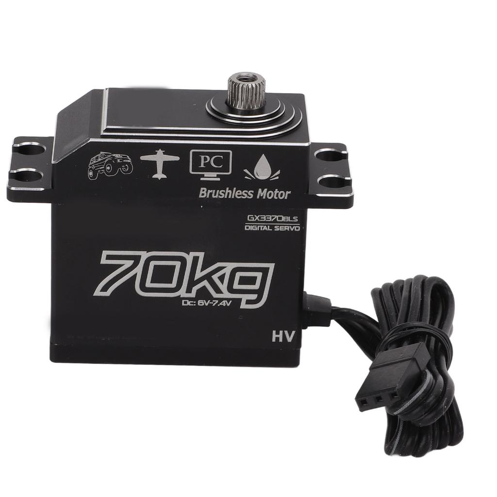 GX3370BLS 70KG Digital Servo for SCX10 1 8 1 10 RC Car IP67 Waterproof Steering Servo