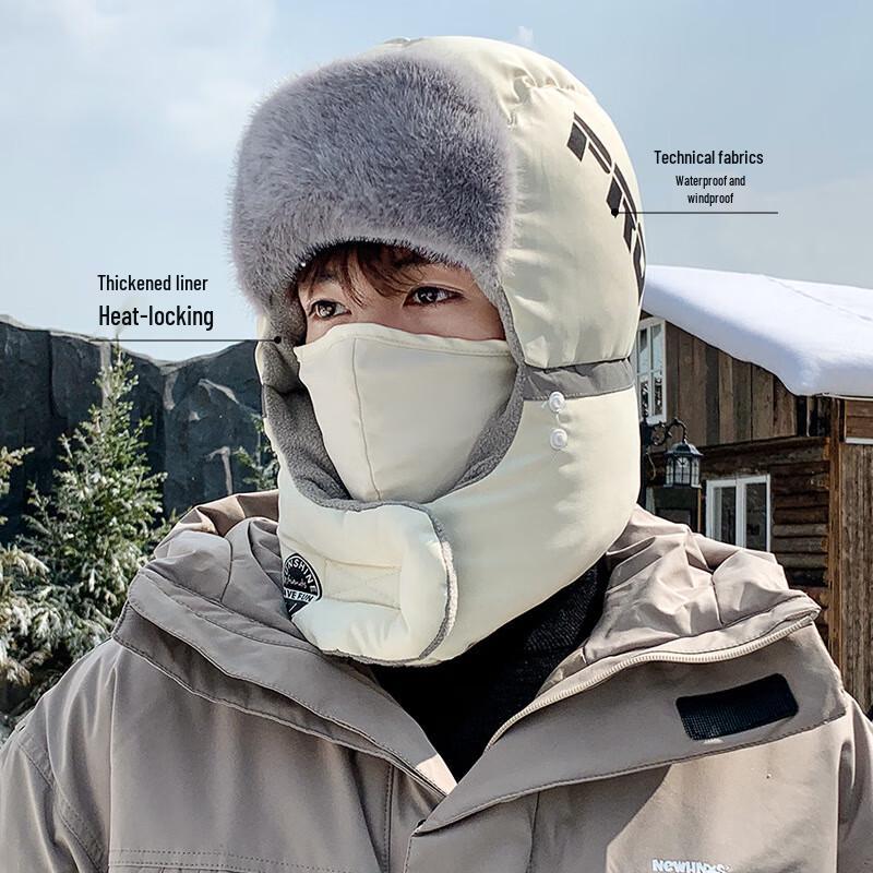 XIN SHENG XIANG Winter Warm Earflap Lei Feng Hat