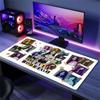 Name Hearts Custom Name Large Size Mouse Pad Gaming Table Cushion Nonslip Laptop Tablet Big XXL Mat Mini PC Playmat With Lock edge