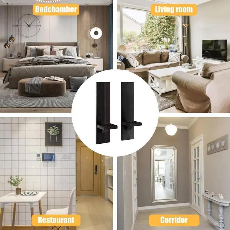 

1 шт. домашний декор деревянный подсвечник подсвечники для хранения свечей бра настенный орнамент