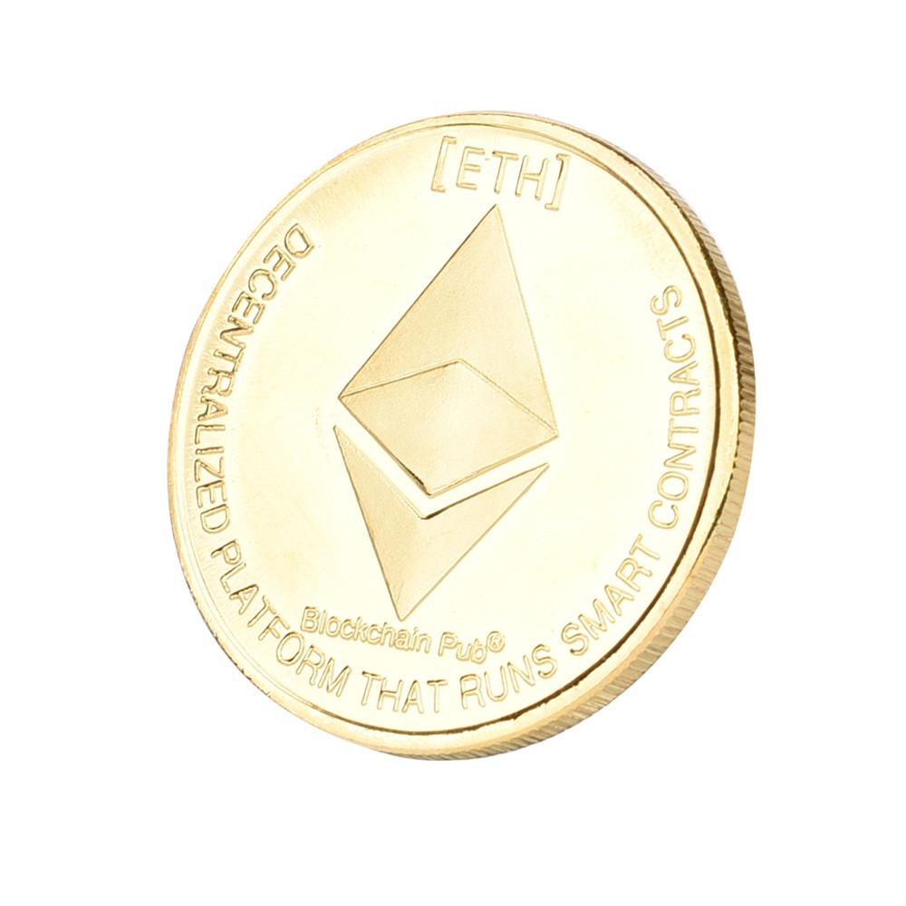 Vergoldete Gedenk-Sammelmünze XNB01 aus goldenem Eisen ETH Ethereum Miner  günstig kaufen — Preis, kostenloser Versand, echte Bewertungen mit Fotos —  Joom