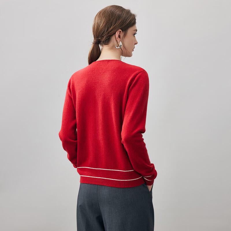 Comonboca 2025 Autumn/Winter High-End 100% Cashmere Women's Sweater