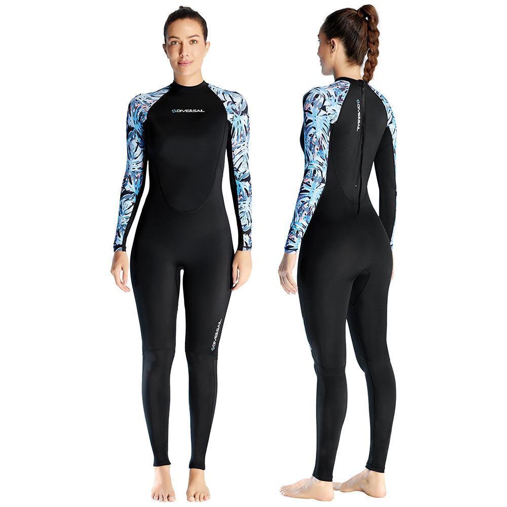 Women s Full Body Wetsuit Surf Suit UPF50+ Ice Sense Sunscreen Jellyfish Suit Antibacterial Fabric Four Way Stretch