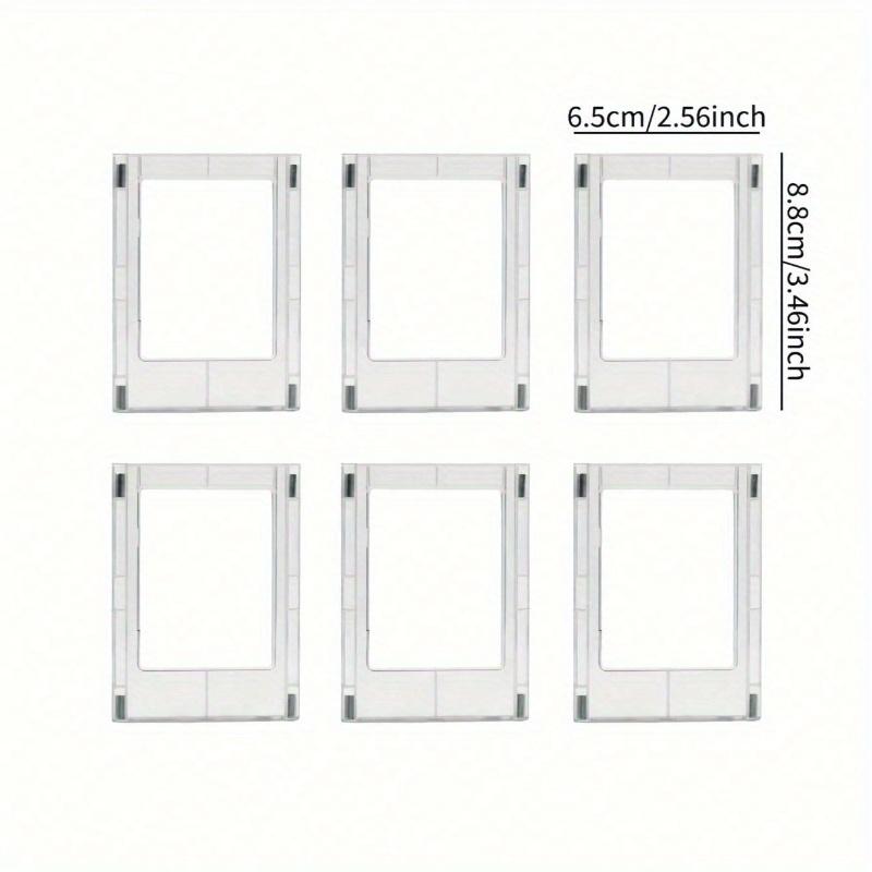 Decor Stickers Valentine's Day, Valentines Wedding, Birthday, Picture Frame, Acrylic Fridge Magnetic Frame, Acrylic Photo Picture Frames