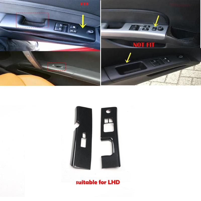 LHD RHD For Nissan 350Z Z33 2003-2006  Window Lift Switch Cover Control Panel Center Air Outlet Cover AT MT Gear Box Cover Trim