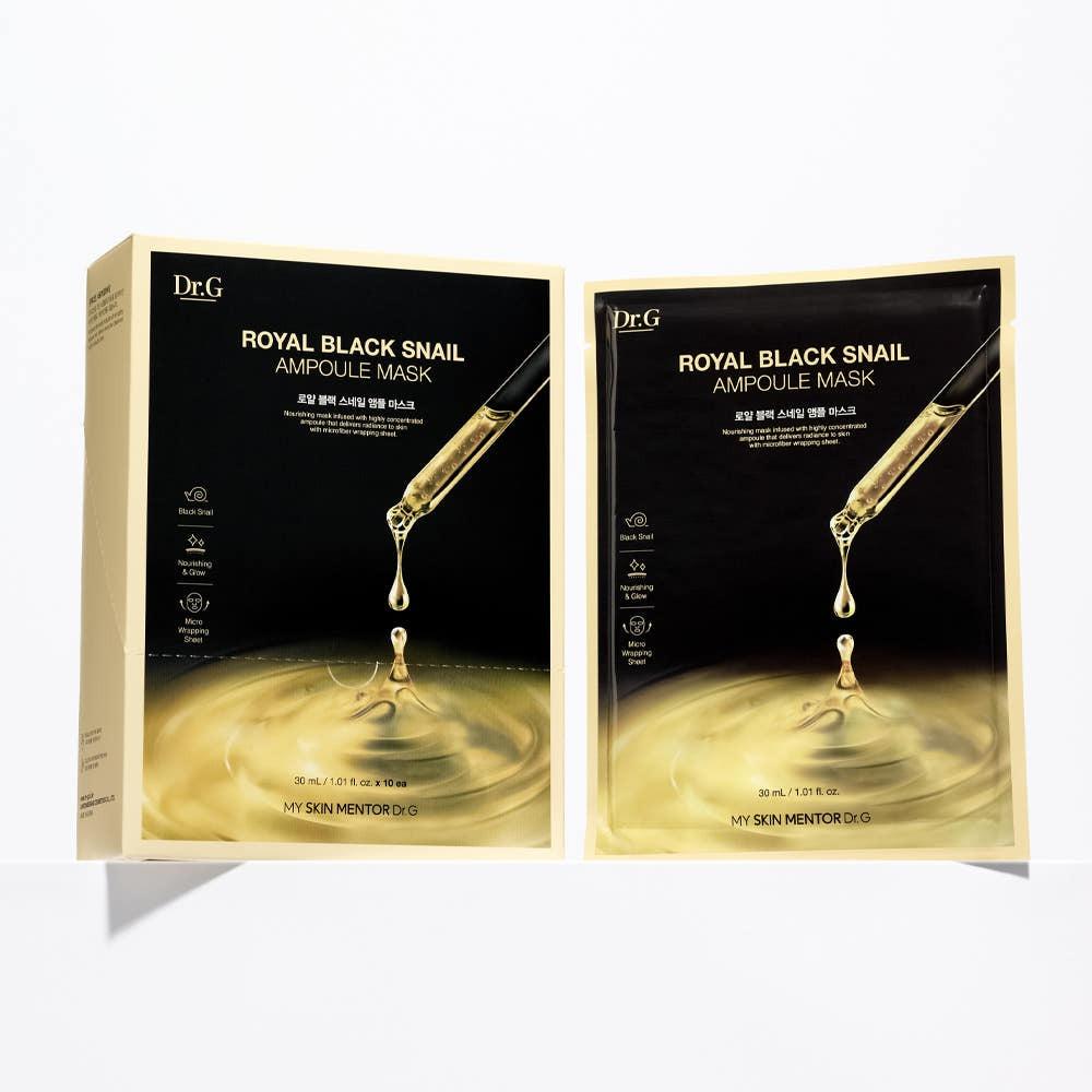 Dr.G Maschera Ampolla Lumaca Nera Reale Rassodante Idratante 30ml x 10 fogli