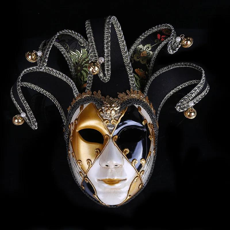 Venice Retro Purple Full Face Mask