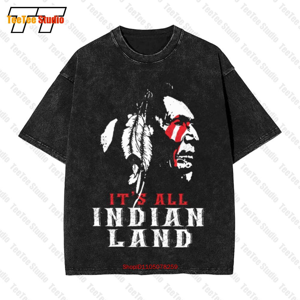 Its All Indian Land Native America Vintage Oversized TShirt TEIM S