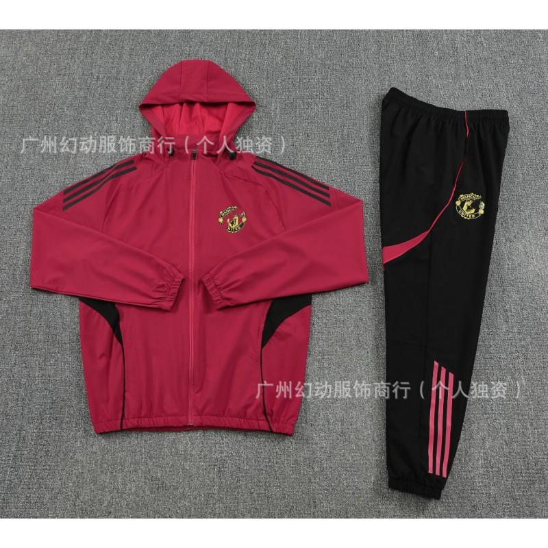 2526 Long Training Windbreaker Set Sports Fans Unisex