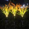 Outdoor Color-Changing LED Jellyfish Garden Lights with Solar Fiber Optics