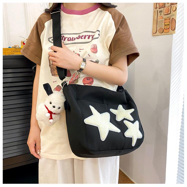 Crossbody bag new fashion versatile tote bag niche design shoulder bag women's large-capacity high-end star bag