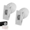Car Permit Holder Clip - 2 Suction Cup Clips, Windshield Parking Ticket Holder with