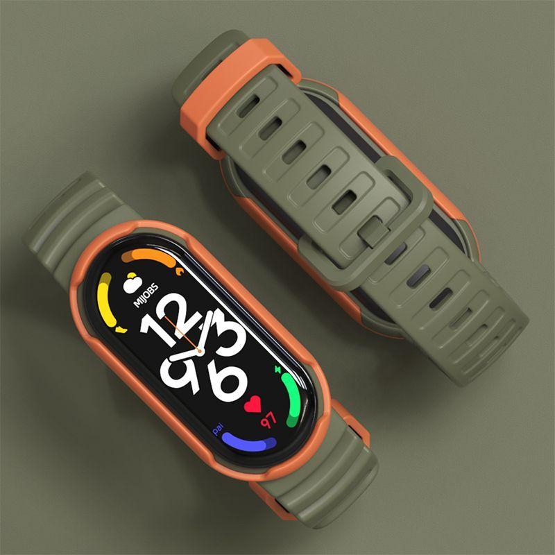 

Ремешок Mi Band 7/6/5 NFC версия спортивный ремешок умный сменный ремешок креативные аксессуары Ins