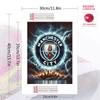 MCFC logo 100% Round Full Drill 5D DIY Diamond Painting Embroidery Cross Stitch Rhinestone Décor