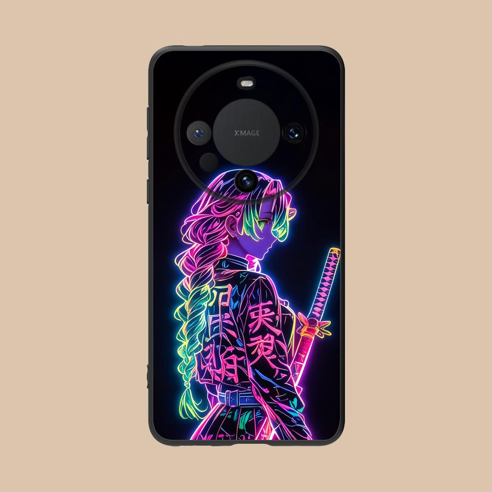 Demon Slayer Mitsuri Phone Case for Huawei Mate 60 50 40 30 20 10 Pro Plus Lite E 5G Colour Protective Luxury Smartphone Pretty