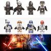 Blocs 8 pièces Minifigurine de construction Clone Ahsoka Troopers Figurine Cadeau pour les fans