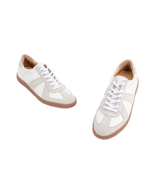 [Miami Project] 2099 Vain Basic German Army Sneakers Vintage White 2099VW
