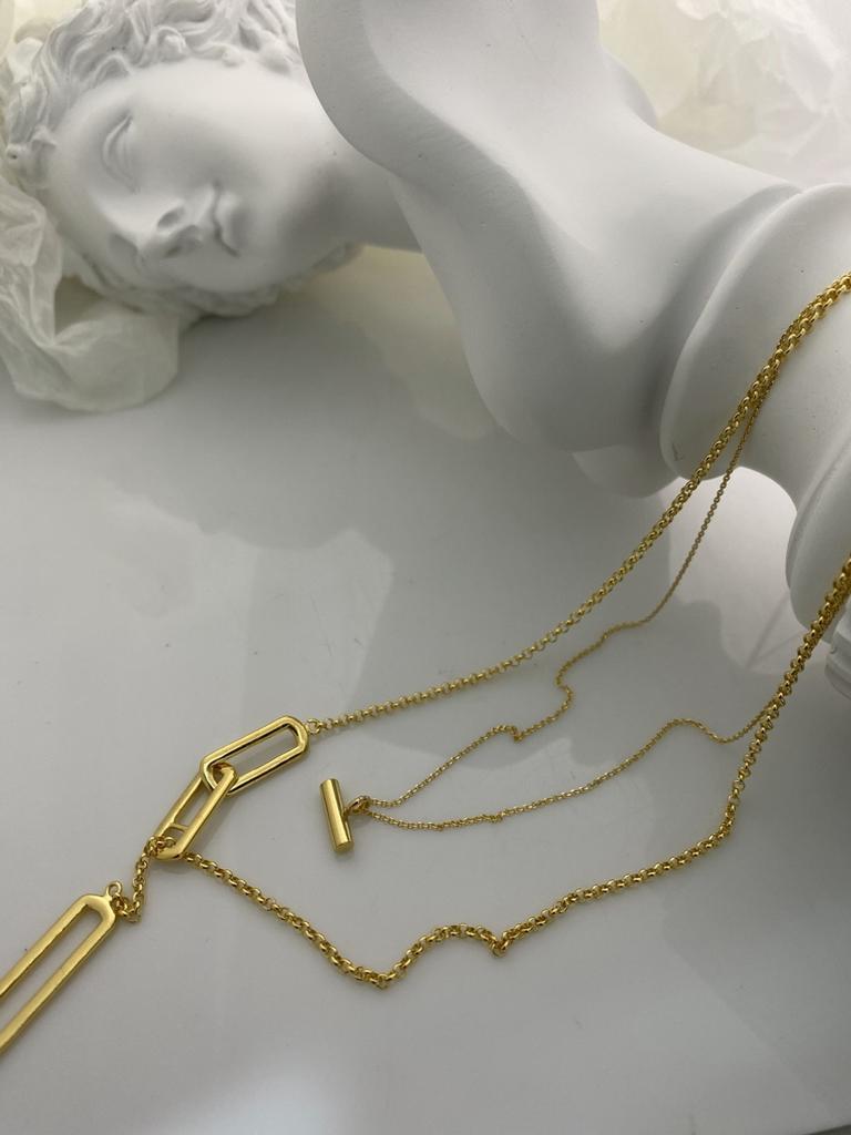 925 Silver Stick Necklace