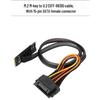 Slimline SAS M.2 To U.2 SFF-8639 SSD Motherboard Data Cable