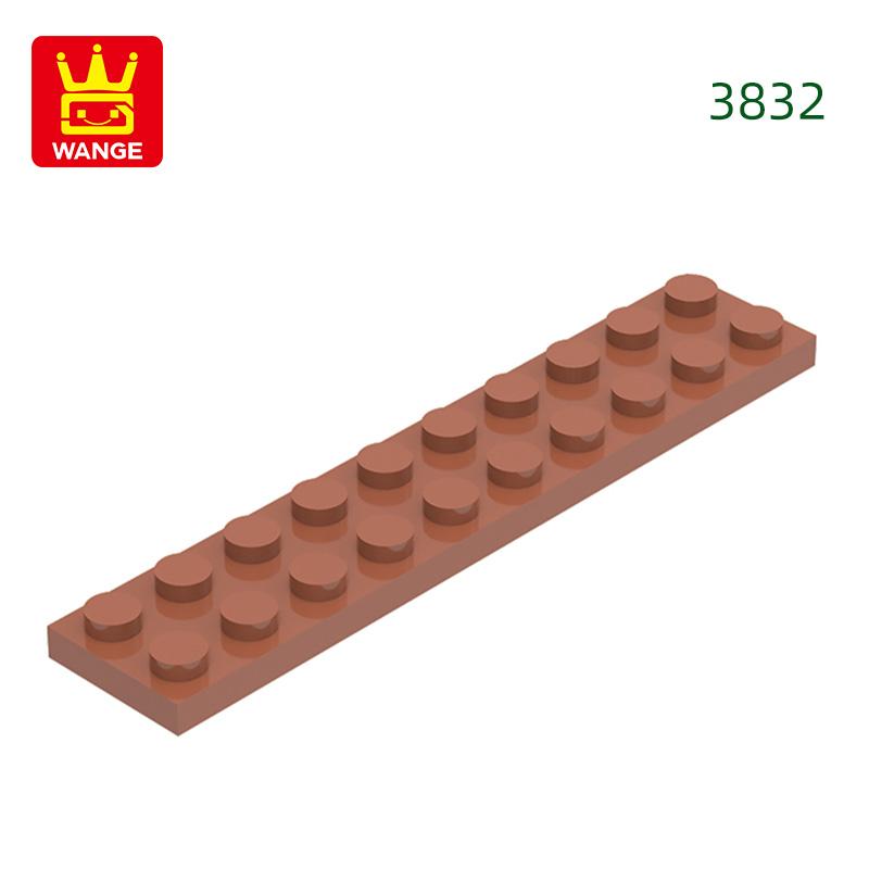 Non-Toxic 34Pcs/Lot 3832 2X10 Base Building Block Moc Board Parts Compatible With Bricks Diy Children Assembly Toys Gift Box
