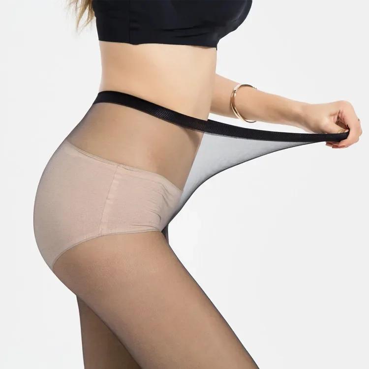 Damen Unsichtbar Hoch Elastisch Unterzieher Ultradünn Nahtlos Hoher Bund Strumpfhosen Strümpfe Für Sommer Strumpfhosen