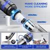Handheld Vacuum Cordless Rechargeable 2-Speed Modes| 3-in-1 Portable Cordless Vacuum Cleaner with Charging Dock, for Car Home Office and Pet
