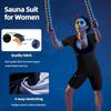 Sauna For Suit Sweat Women Shapers Slimming Bodysuit Shapewear Shirt Gym Zipper Jacket Workout Waist Trainer Vest Body Shaper Sauna Shorts