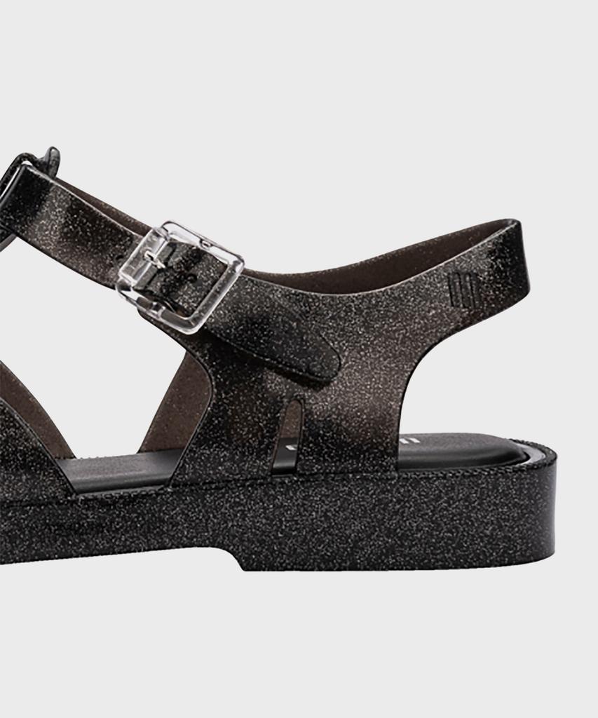 Melissa Possession Shiny Sandals Black