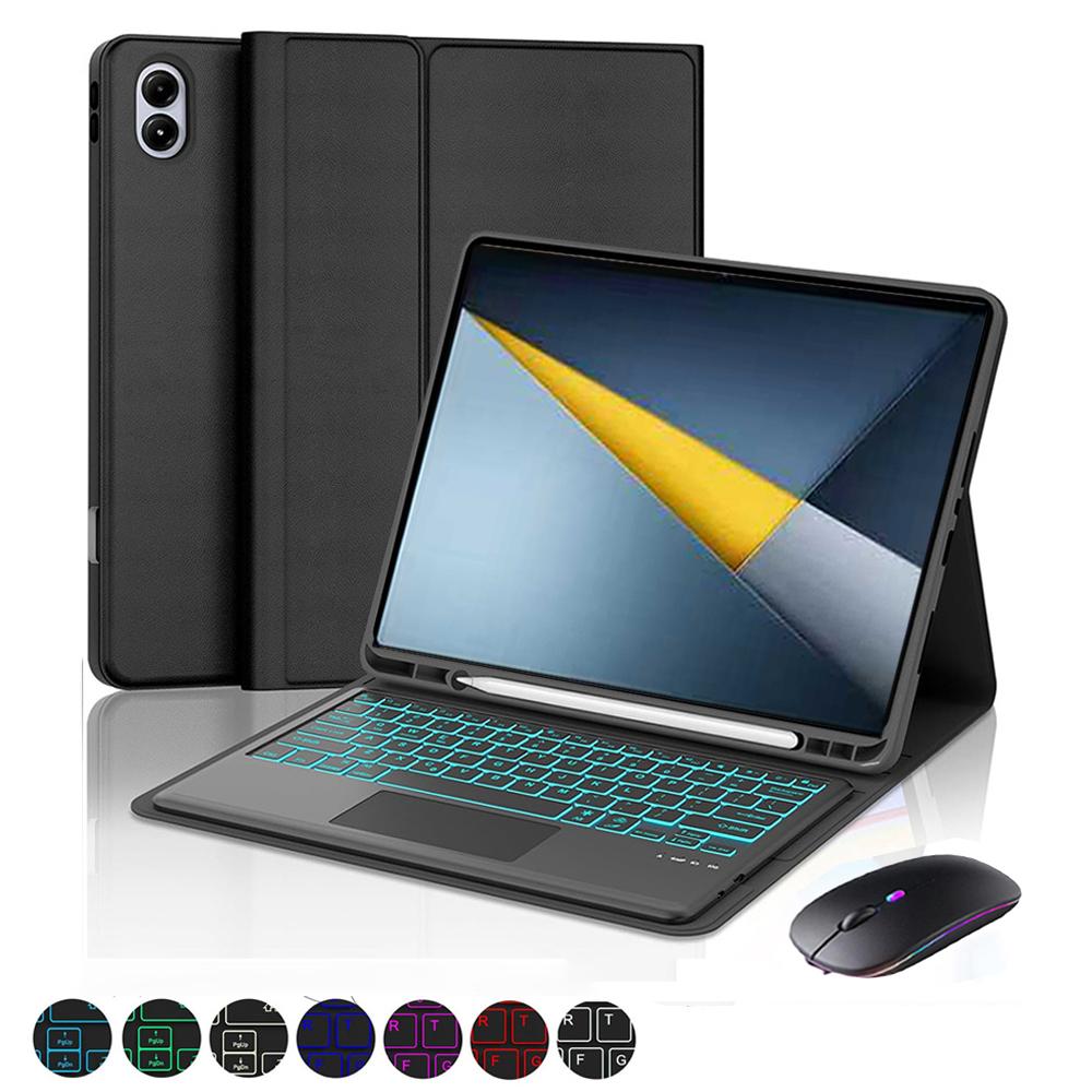 Case for POCO Pad M1 12.1 inch,Detachable Bluetooth Keyboard