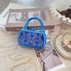 Korean Women'S Crossbody Light Luxury Red Envelope Mini Bag Summer Exquisite Flash Diamond Children'S Bag Shoulder Bag