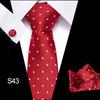 Men's Business Professionals Striped Tie Wedding Suit Accessories Polyester Tie Men