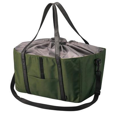 CARMATE Shopping Heat and Cold Insulation Aluminum Sheet with Insulated ISOFIX Olive DZ546 Basket-Sized Material, Compatible, Green,